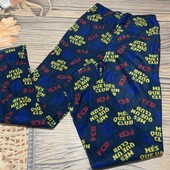 Флисовые пижамные штаны на 11/12 лет