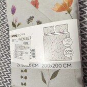 100%бавовна комплект 200*200+2 наволочки великі 50*60