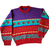 Свитер кофта вязаная