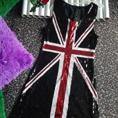 Платье с пайетками