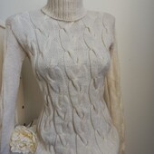 Гольф водолазка в коси ручна робота S розмір Новий