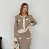 Новий Костюм жіночий .св.сірий.укрп 50%