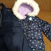 Зимний набор курточка и комбинезон