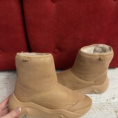 Ecco,оригінал,із натуральної шкіри і замші,на цигейці,розміри 36,37,40