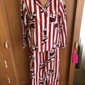 Пижама, комплект, костюм, 100% коттон, байка. S. tu. в ідеалі