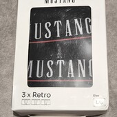 Mustang. Мужские боксеры, размер L, набор 3 штуки