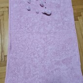 Теплий махровий рушник, колір більш яскр. 95на 59