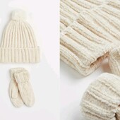 Фірмовий комплект. Шапка і рукавички фірми H&M