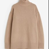 ❣️H&M подовжений светр з розрізами оверсайз