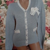 Тм Siyang! Кофта в сірому кольорі. Фото реальне