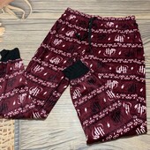 Велюровые пижамные штаны размер с/м