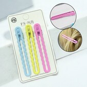 Заколка-крокодил (металева) 3 шт