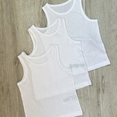 Primark.Набір майок 3 шт для хлопчика 104 см (3-4 роки)