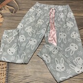 Велюровые пижамные штаны размер С, состояние хорошее