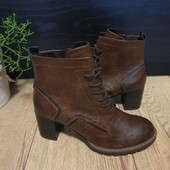 Marco Tozzi із еко-шкіри,утеплені флісом 37 рр і устілка 23,5 см.