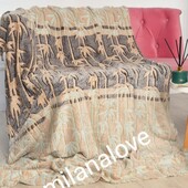 Плед Сніжок пухнастий тепленький легенький приємний на дотик 200/150 один на вибір