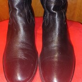 Ботфорты шкіряні 38 р Італія стан ідеальний