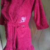 Пухнастий фліс, теплий дитячий халатик, відмінний стан