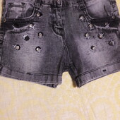 Джинсові шорти для дівчинки