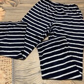 Плюшевые пижамные штаны размер м/л, состояние хорошее