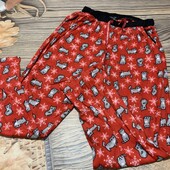 Флисовые пижамные штаны размер м/л