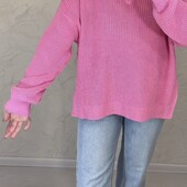 Гарний рожевий светрик з органічного котону!