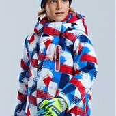 лижна зимова термо куртка р 110-116 горнолыжная теплая