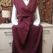 ❤️Стильное платье - сарафан актуального цвета бордо ❤️Смотрите мои лоты ❤️