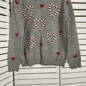 Tu uk14 светрик в різдвяному стилі з паєтками