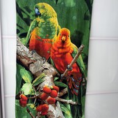 Великий рушник!Швидковисихаючий, гарнопоглинаючий! Бавовна. Неймовірної краси та яскравості