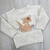 Primark.Теплий светр кофта для дівчинки 86 см (12-18 місяців)