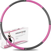 1.8 кг фітнес-шина Hula Hoop WH-030, хула-хуп, обруч для схуднення, рулетка, 8 сегментів