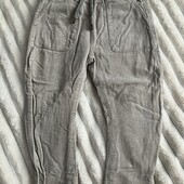 Стильні теплі штани на підкладці на 3-4 роки зріст 98-104