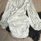 Oh polly, uk14 шовковиста сукня