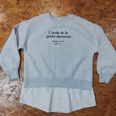 Фірмовий світшот - обманка, розмір 140, на 9-10 років