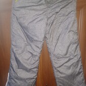 Теплые лыжные термо штаны. Р. 158-164 Состояние нового.