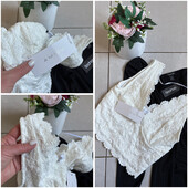 ❄️ Надзвичайно красива блузка молочному кольорі з дорогого мережива