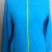 Флисовая кофта с карманами на змейке