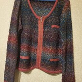 Нарядный кардиган на молнии