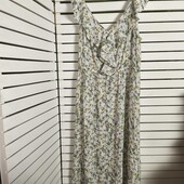 F&f uk18 віскозний сарафан у квіточки