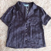 Піжамна кофтинка (атлас) 4-6 розмір, євро 32-34