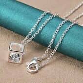 Нежная подвеска, стерлинговое серебро