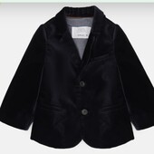 Бархатный пиджак Zara р 2-3 года