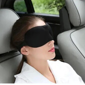 Маска для сну медитації відпочинку 3D пов'язка на очі з широкою гумкою