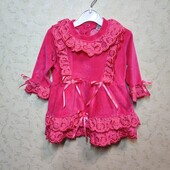 М'яка плюшева сукня (12-18 міс)