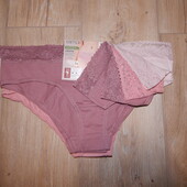 набір 5 шт, Esmara трусики жіночі мереживо бавовна Німеччина
