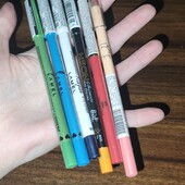 Олівці для губ і очей 6шт