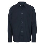 Чоловіча лляна сорочка синя Livergy M