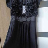 Utopia стильное новое теплое вязаное платье размер XS S