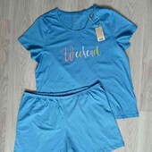 Esmara брендовая хлопковая новая пижамка размер евро 44/46